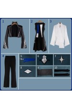 2XXT Cosplay Arknights Ambience Synesthesia 2026 Degenbrecher Cosplay Costume